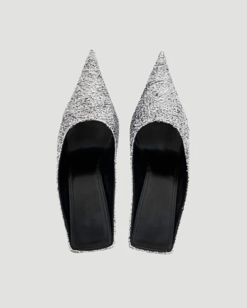 Knife Mules in Silver — снимка 5