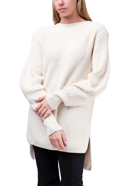 Плетено "Tactility" Maxi Pullover Fully-Fashioned W235002 12053-ecru