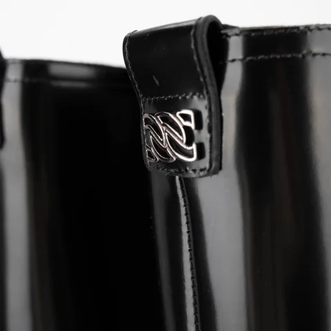 Дамски черни ботуши Casadei — снимка 8