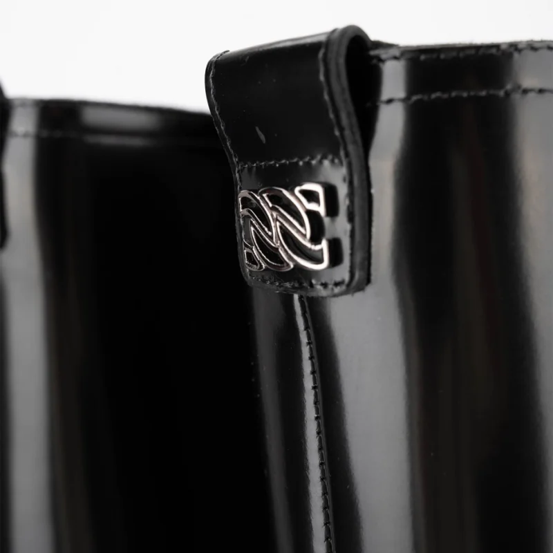 Дамски черни ботуши Casadei — снимка 8