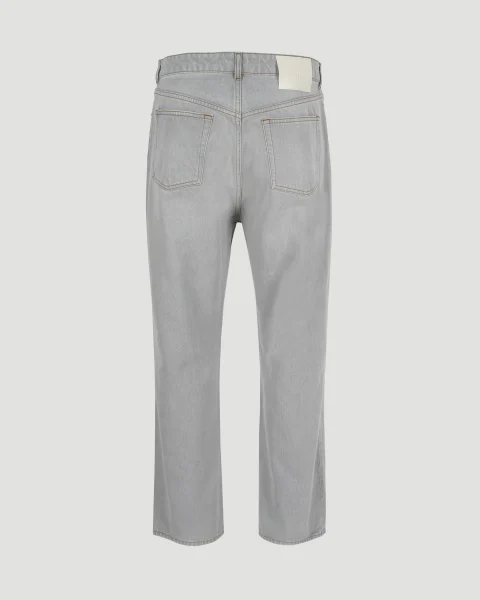 Loose Fit Jeans in Grey — снимка 2
