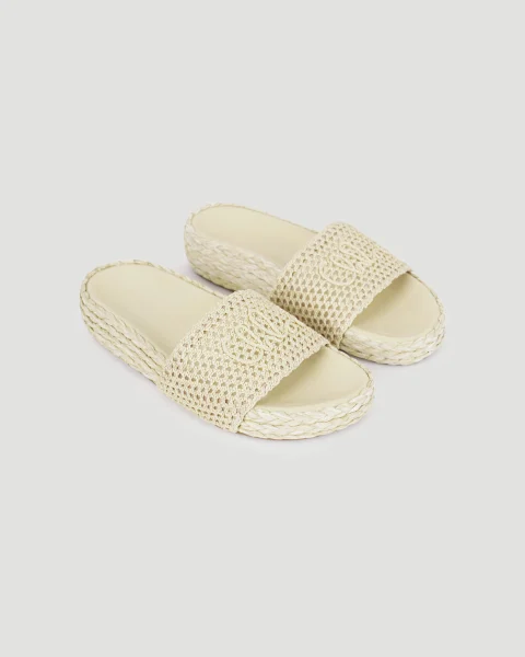 Isla Slide in Natural Brown — снимка 2