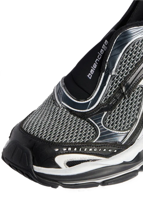 Men's D'orsay Sneaker in Black/white — снимка 2