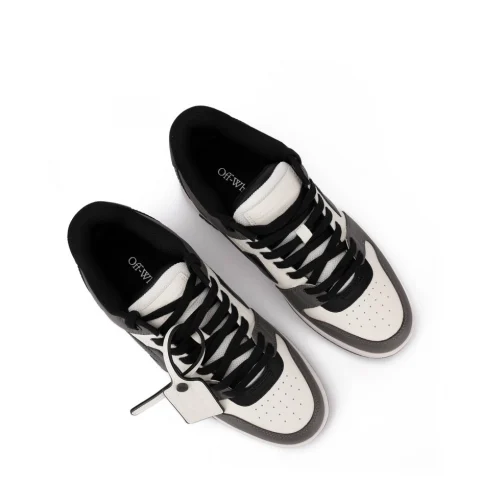Мъжки сиви сникърси Out Of Office OFF-WHITE — снимка 9