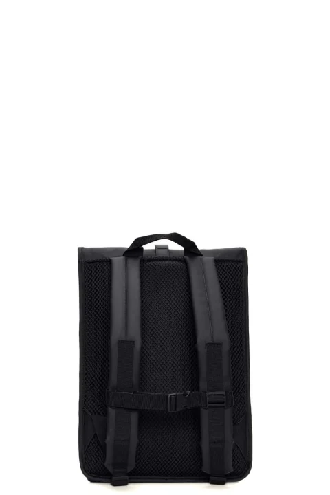 Backpack Rolltop Rucksack W3 13320 01 black — снимка 2