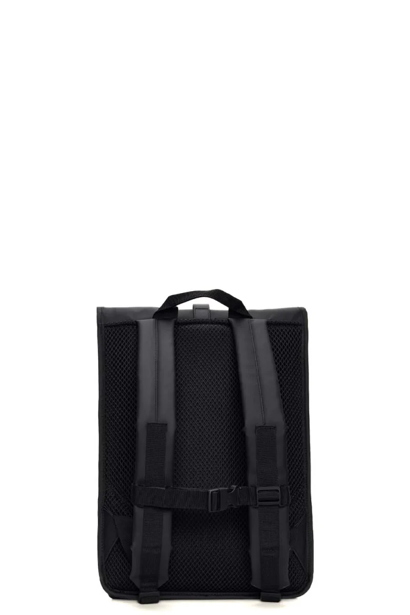Backpack Rolltop Rucksack W3 13320 01 black — снимка 2