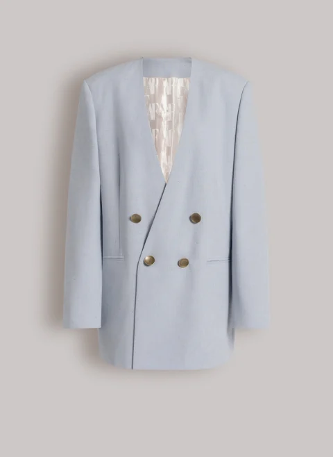 Двуредно сако Alberta Ferretti — снимка 4