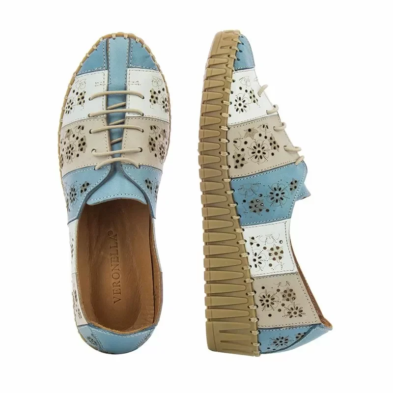 Дамски Ежедневни VERONELA – 398.314 DENIM MIX — снимка 4
