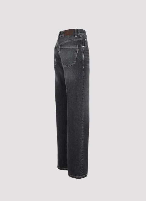 Деним с износен ефект Brunello Cucinelli