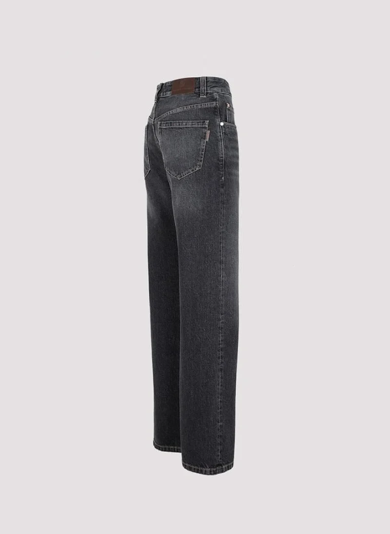 Деним с износен ефект Brunello Cucinelli