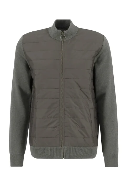 Жилетка Essential Carn Baffle Zip Through Knitted Jumper MKN1104 ol51 olive