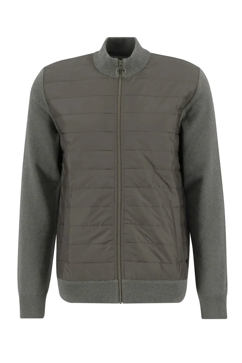 Жилетка Essential Carn Baffle Zip Through Knitted Jumper MKN1104 ol51 olive