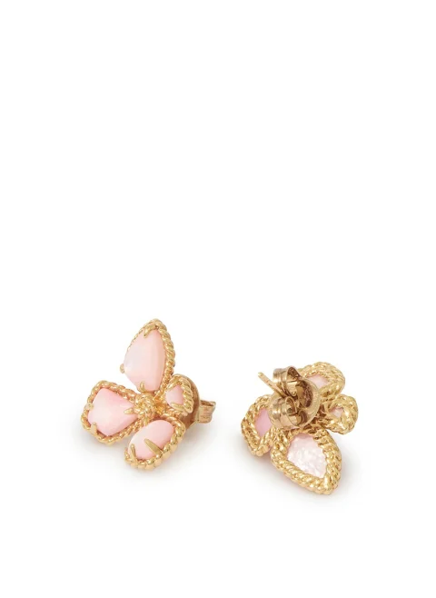 Обеци с флорален дизайн 'Bloom Large Studs' Zimmermann — снимка 2