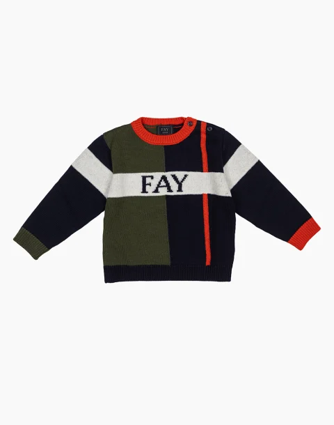 Блуза с лоро принт Fay