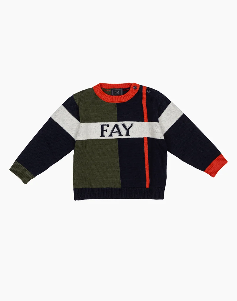 Блуза с лоро принт Fay