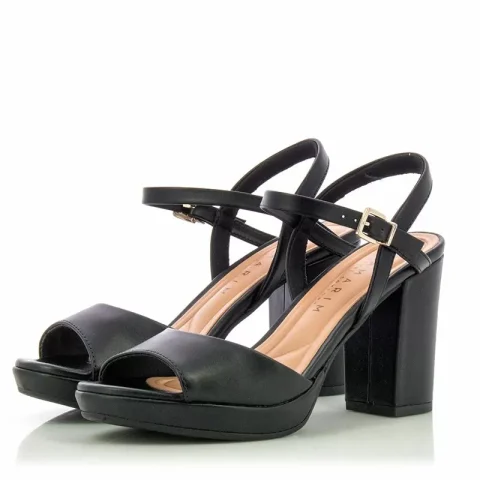 Дамски Сандали На Ток RAMARIM – 2333221 BLACK — снимка 3