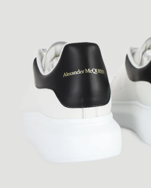 Men's Oversized Sneakers in White and Black — снимка 4