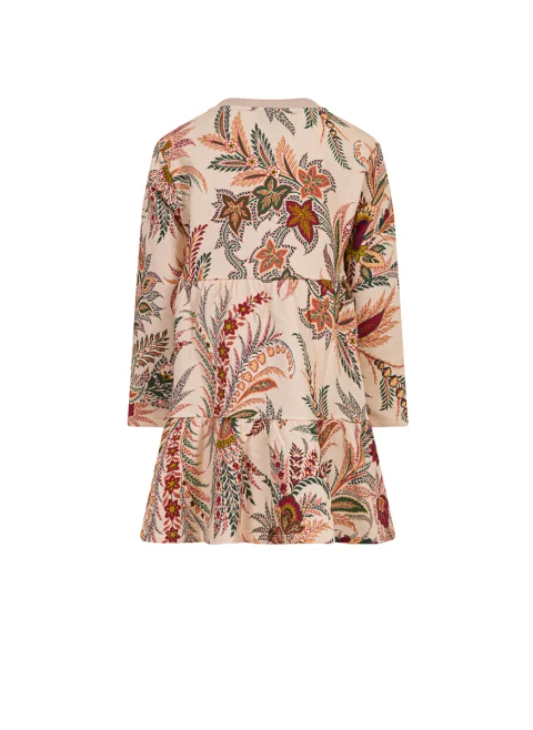 Рокля с принт 'Botanical' Etro Kids — снимка 2