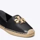 Дамски черни еспадрили Eleanor Espadrille TORY BURCH — снимка 4