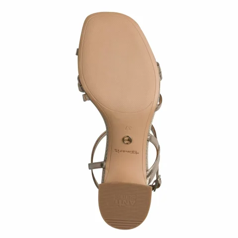 Дамски Сандали На Ток TAMARIS – 1-28211-42-900 BRONCE — снимка 5