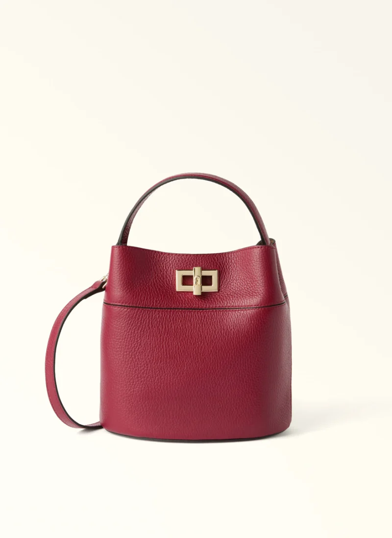 Мини чанта 'Bucket' Furla Amelia Ciliegia