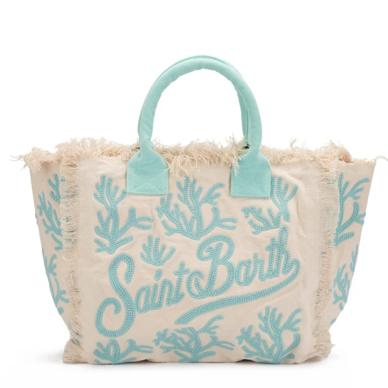 Плажна чанта с корали Vanity SAINT BARTH