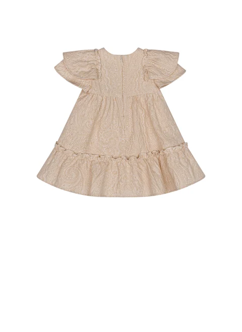 Рокля с волани Etro Kids — снимка 2