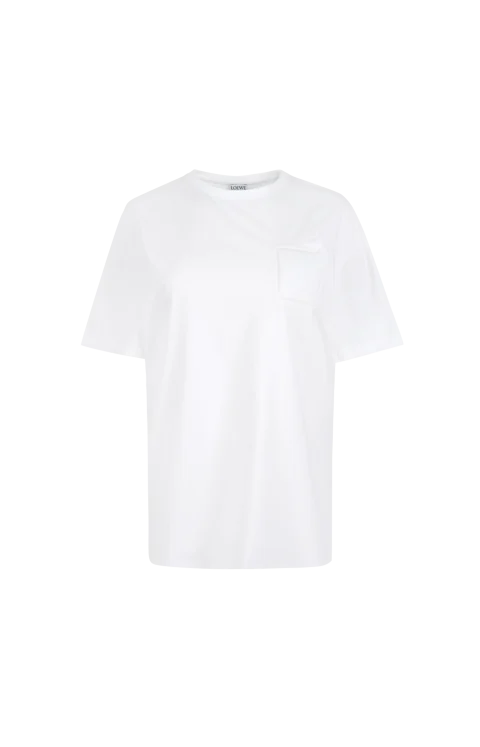 Loewe x Cosima Von Bonin Logo Patch T-Shirt in White