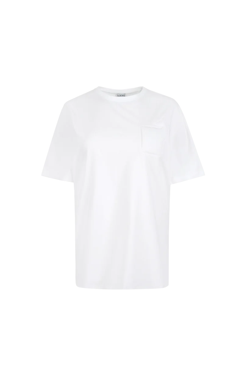 Loewe x Cosima Von Bonin Logo Patch T-Shirt in White