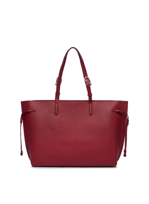 Кожена 'Tote' чанта Furla Ava Ciliegia Nero L — снимка 4