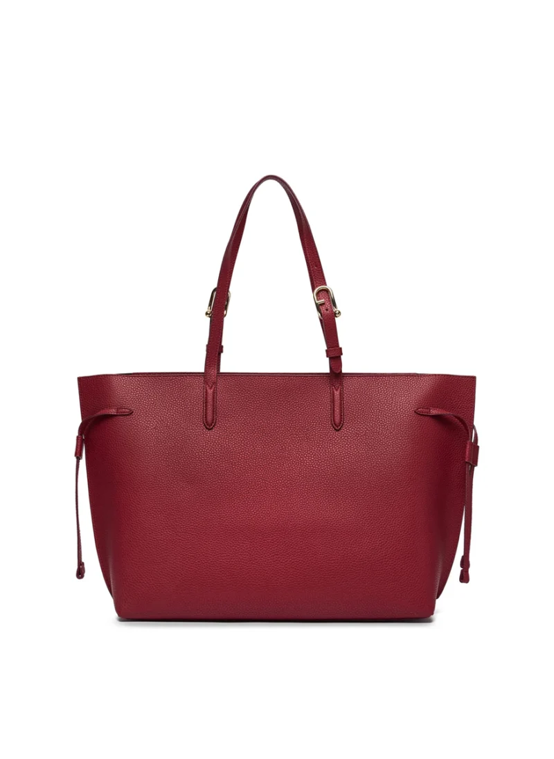 Кожена 'Tote' чанта Furla Ava Ciliegia Nero L — снимка 4