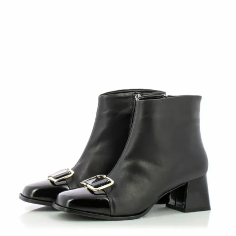 Дамски Боти На Ток CARLO FABIANI – 26104557 BLACK — снимка 3