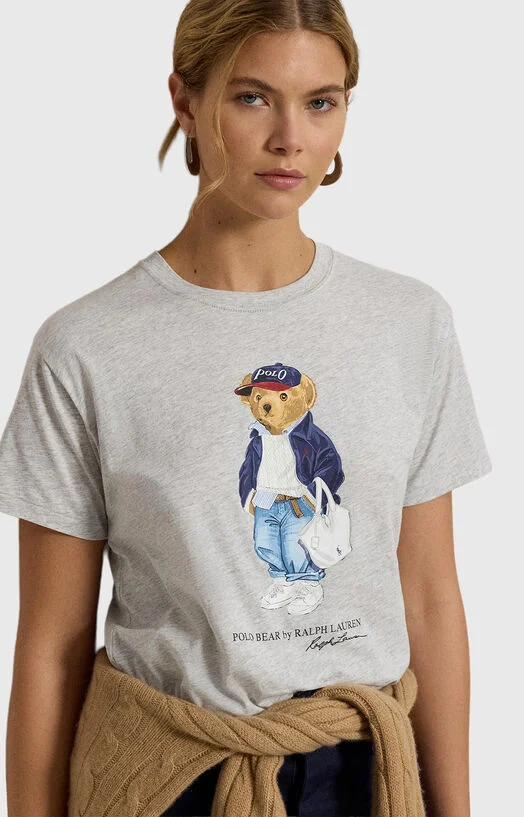 Тениска Polo Bear от памук — снимка 4
