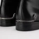 Мъжки черни кожени боти Roberto Cavalli — снимка 4
