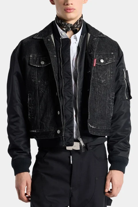 Яке S74AM1723D30042 900 black — снимка 2