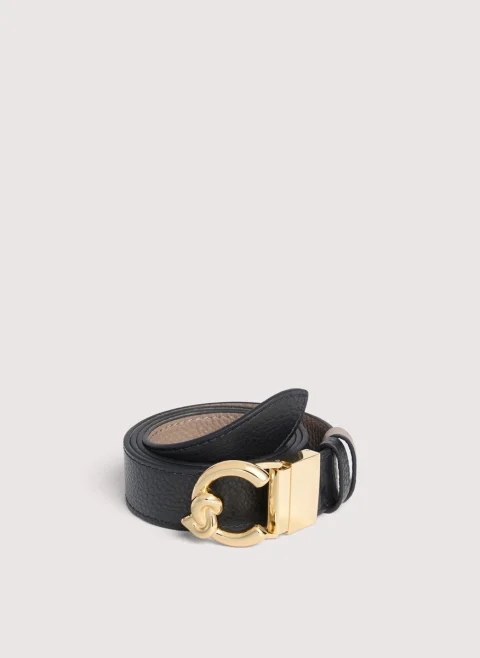 Двулицев колан с лого катарама Coccinelle C-Me — снимка 6