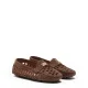 Дамски кафяви мокасини Maxisuede Casadei — снимка 3