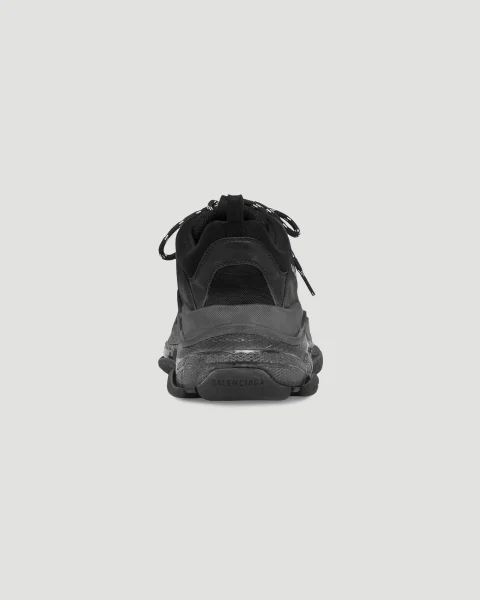 Men's Triple S Clearsole in Black — снимка 4
