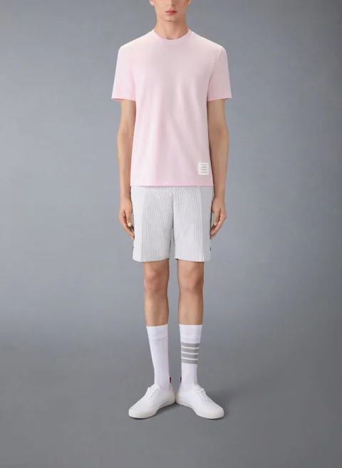 Тишърт с '4-bar' детайл Thom Browne — снимка 11