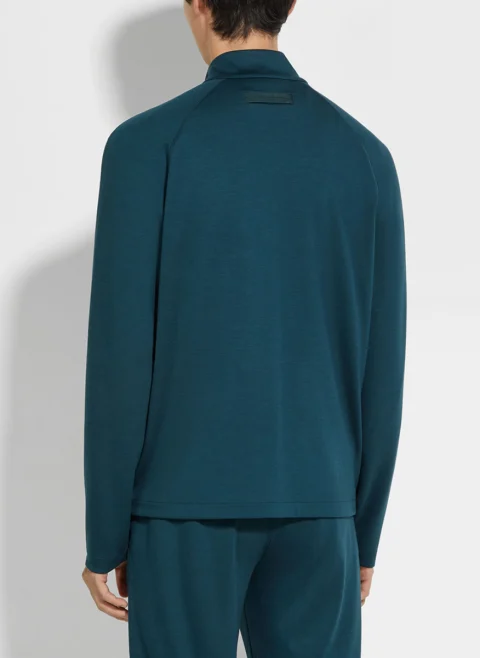 Суитшърт от вълна 'High Performance™' Zegna — снимка 2