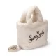 Дамска бяла чанта Mini Vanity SAINT BARTH — снимка 3
