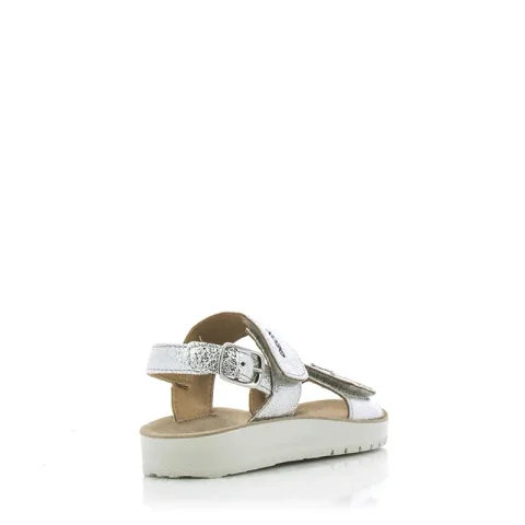 Сандали Момичета GEOX – J15EAA C1007 J SANDAL COSTAREI GI SILVER — снимка 2