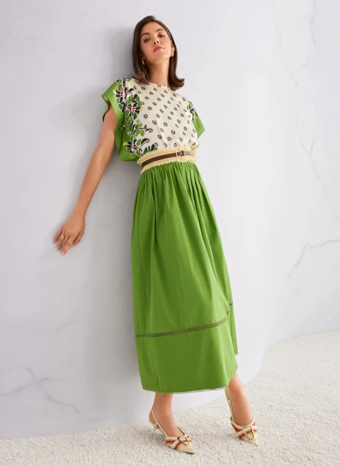 Колан от рафия Marc Cain Collections — снимка 4