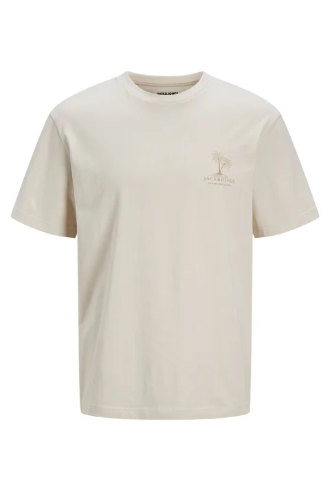 T-Shirt Jjsummer Vibes Tee Ss Crew Neck Ln 12269372 13-0000 TCX moonbeam