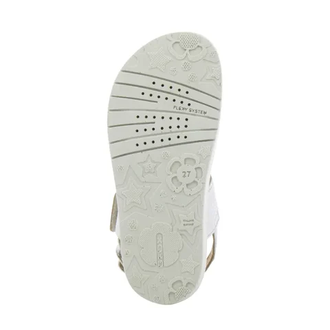 Сандали Момичета GEOX – J15EAA C1007 J SANDAL COSTAREI GI SILVER — снимка 4