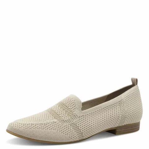 Дамски Лоуфър Jana Softline – Jana Softline BEIGE/GOLD — снимка 3