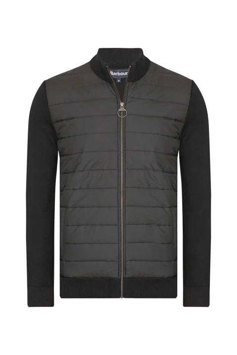Жилетка Essential Carn Baffle Zip Through Knitted Jumper MKN1104 bk31 black/mode