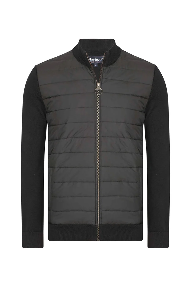 Жилетка Essential Carn Baffle Zip Through Knitted Jumper MKN1104 bk31 black/mode