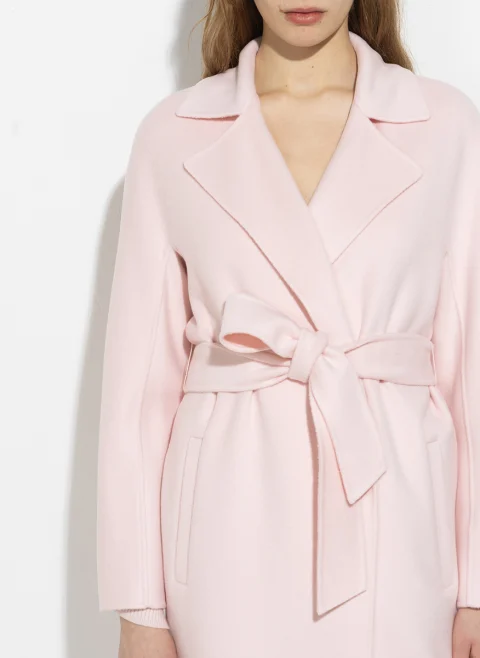 Палто с кашмир 'Robe cut' Max Mara Studio Msttenore — снимка 4
