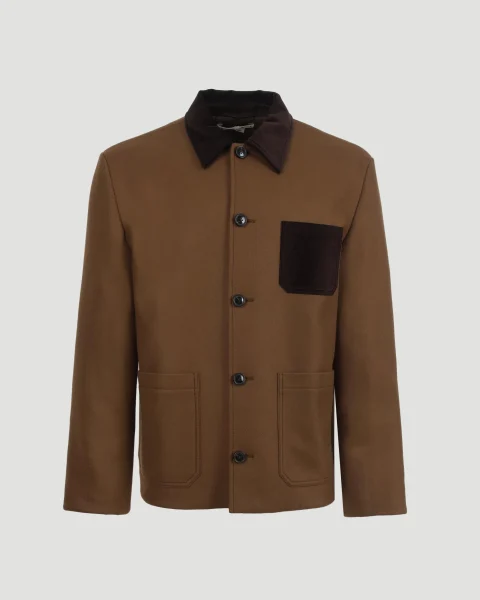 Wool Felt Workwear Jacket